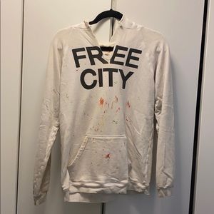 Freecity white hoodie